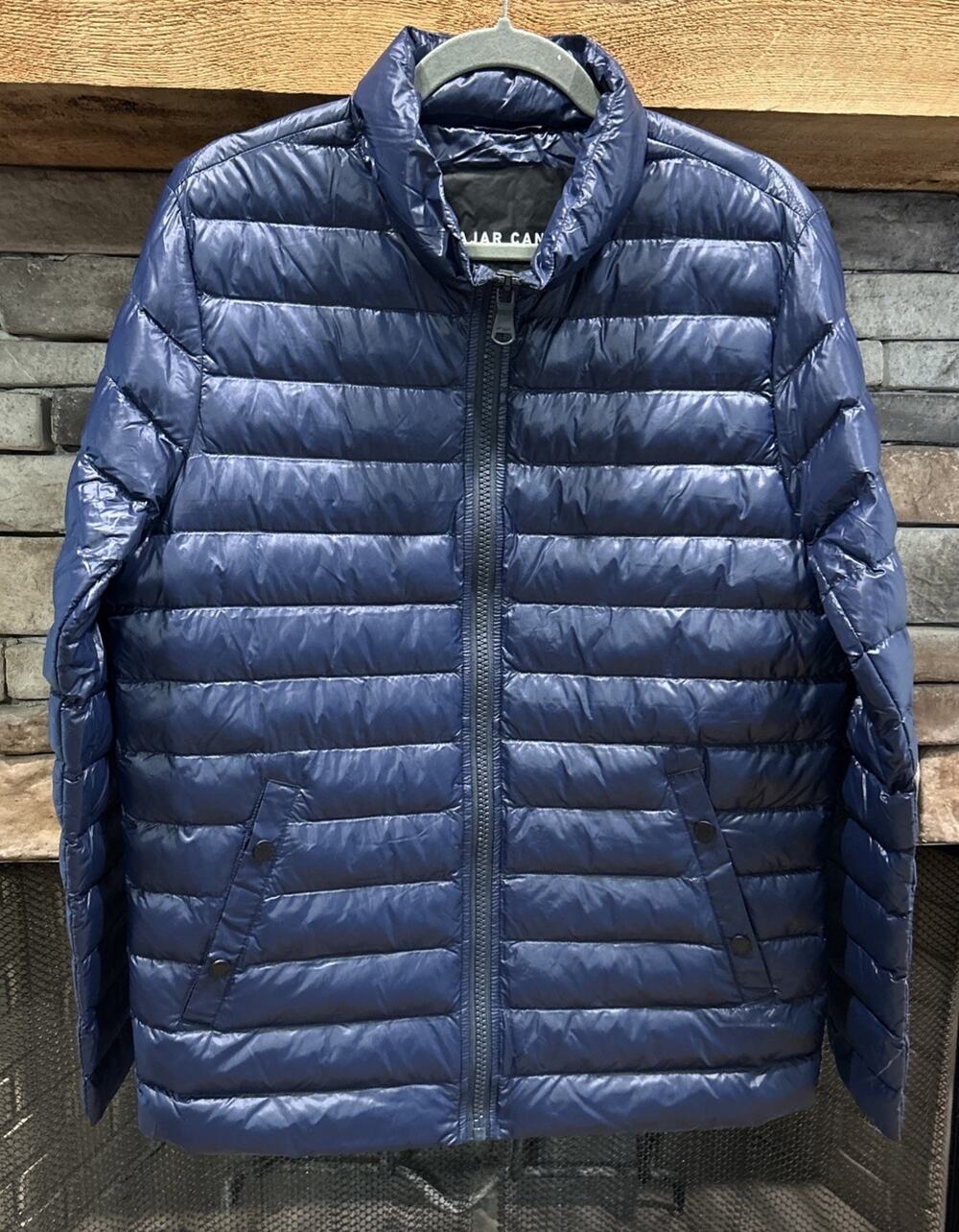 Men’s PAJAR Canada 1963 Blue Puffer Featherless Jacket Size S *